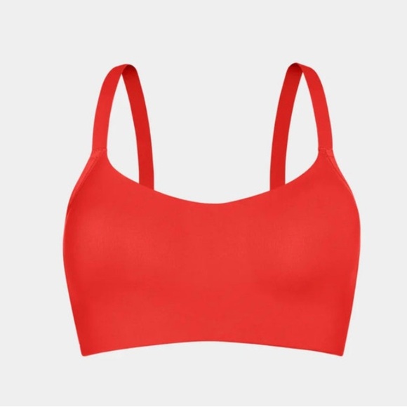 Knix The One&Only Scoop Bra Vibrant Red Sports Bra size XL+ - Picture 6 of 8